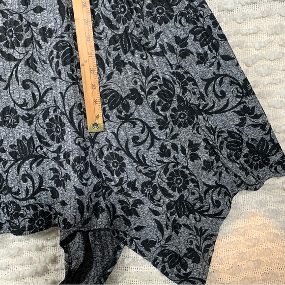 WOMENS 1X DRESS FLORAL STRETCHY ¾ SLEEVE FAIRY WHIMSIGOTH COTTAGE STRETCHY - Picture 8 of 15